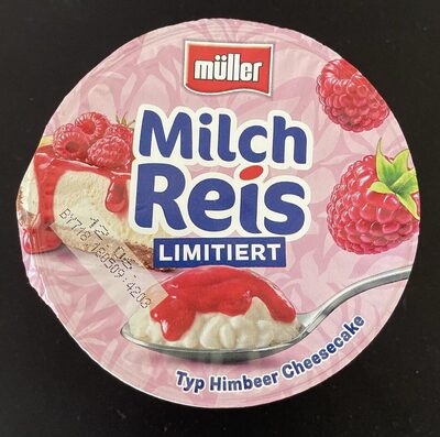 Müller Milchreis Original Himbeer Cheesecake 200g