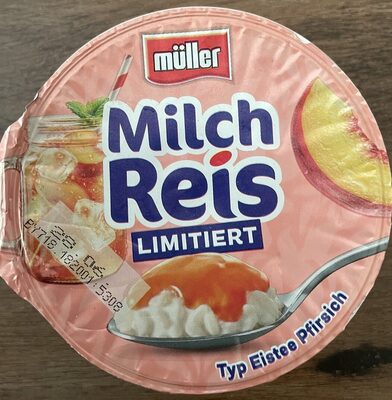 Müller Milchreis Original Eistee Pfirsich 200g