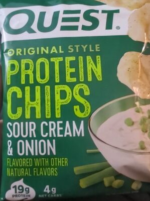Quest Protein Chips Sour Cream Onion 32g