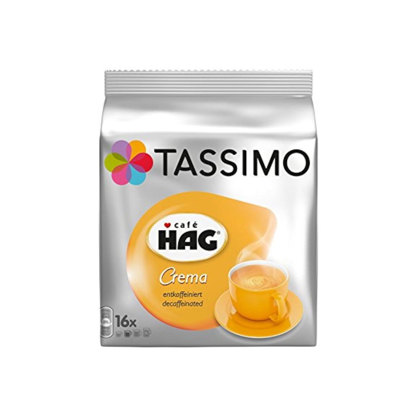 Tassimo Caffe Hag Crema entkoffeiniert 16ST 104g