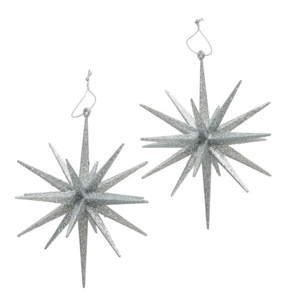 Boltze Dekoanhänger Tove silber H15cm