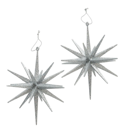 Boltze Dekoanhänger Tove silber H15cm