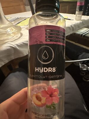 Hydr8 Elektrolyt Getränk Pfirsich-Hibiskus 0,5l DPG
