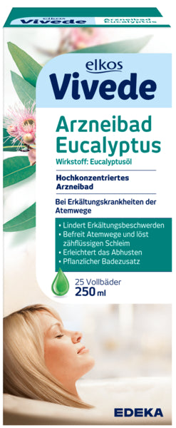 EDEKA elkos VIVEDE Erkältungsbad Eucalyptus 250ml