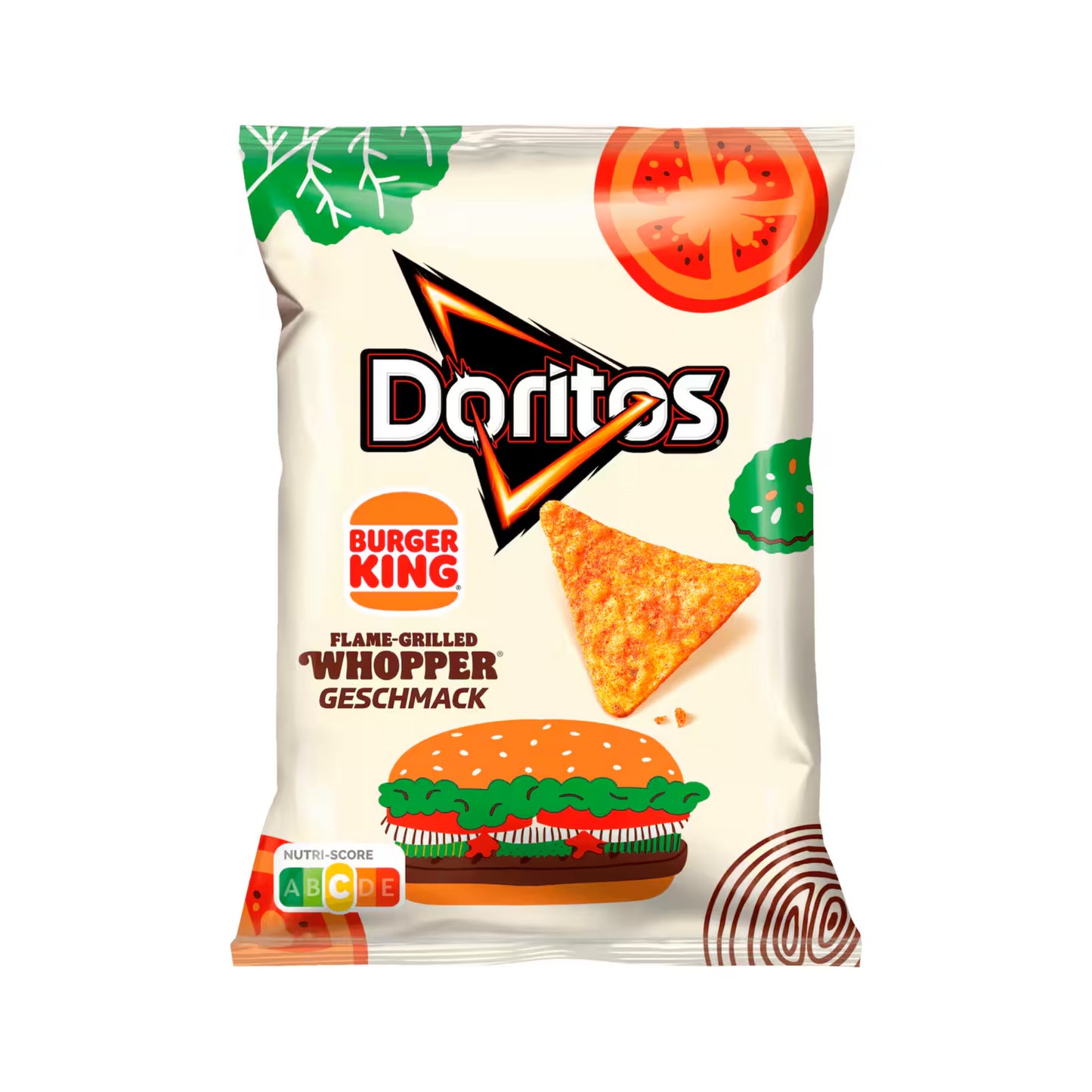 Doritos Tortilla Chips Flame grilled Whopper 100g