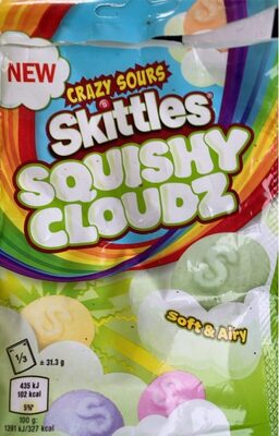 Skittles Squishy Cloudz Sours 94g