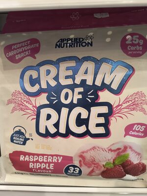 Naskosports Cream of Rice Raspberry Ripple 1kg