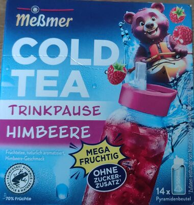 Meßmer Cold Tea Trinkpause Himbeer 14x2,75g