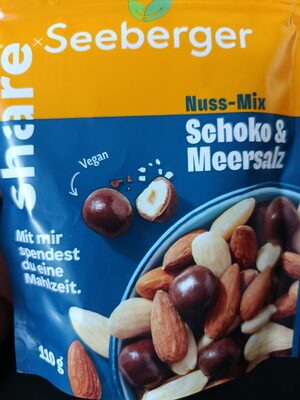 Seeberger Nuss-Mix Schoko & Meersalz 110g