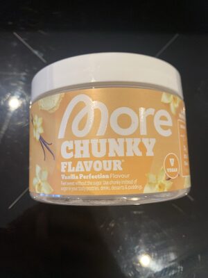 More Chunky Flavour Vanilla Perfection 150g
