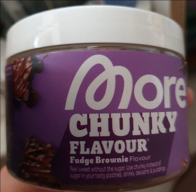 More Nutrition Chunky Flavor Fudge Brownie 150g