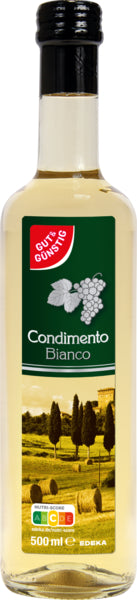 GUT&GÜNSTIG Condimento Bianco 500ml