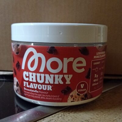 More Chunky Flavour Stracciatella 150g