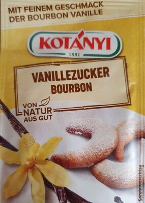 Kotanyi Bourbon Vanillezucker 3x8g