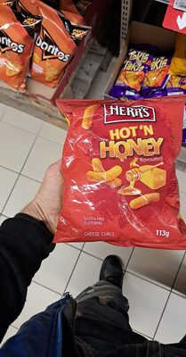 Herr's Hot'n Honey Curls 113g