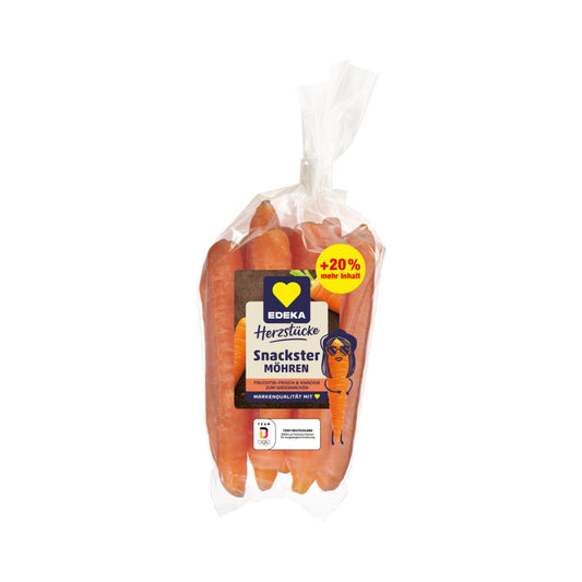 EDEKA Herzstücke Möhren Mini Deutschland Klasse I 250g Beutel