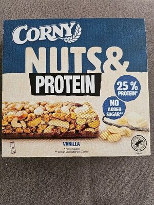 Corny Nussvoll Protein Vanille 3x35g