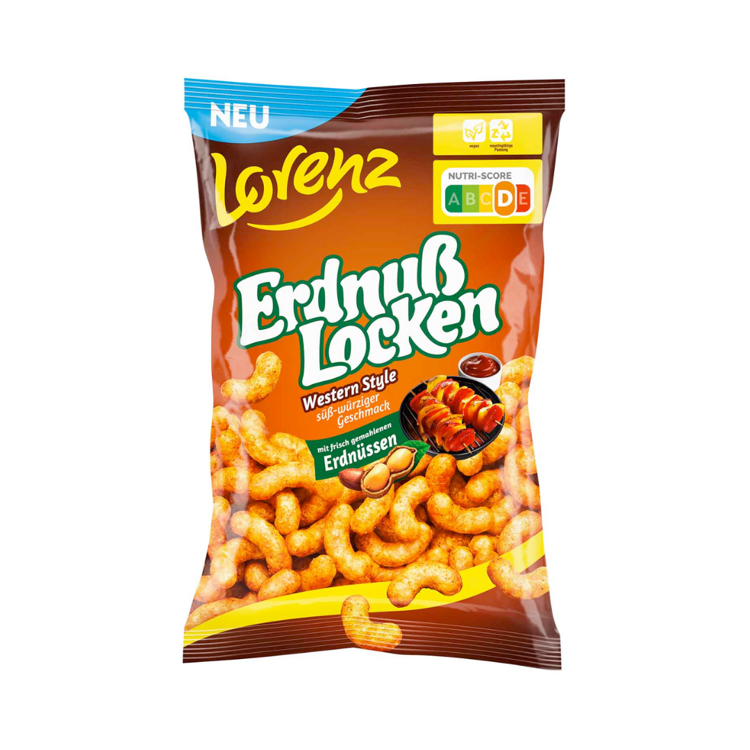 Erdnußlocken Western Style 150g