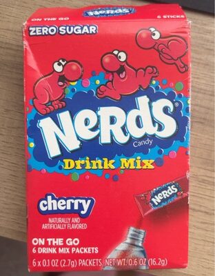 Nerds Drink Mix Cherry 16,2g