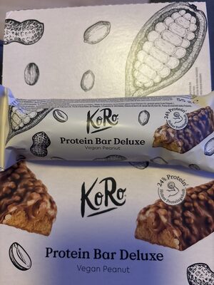 Koro Protein Bar Deluxe Vegan Peanut 55g