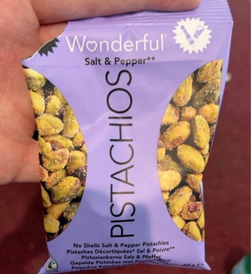 Wonderful Pistazien Salz und Pfeffer 60g