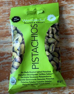 Wonderful Pistazienkerne geröstet und gesalzen 60g