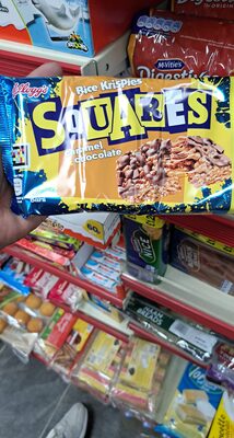 Kelloggs Rice Squares Caramel&Chocolate 144g