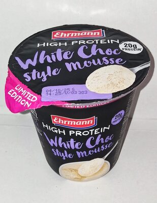 Ehrmann High Protein Mousse White Chocolate Style 200g