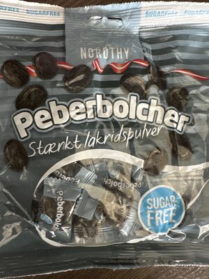 Nordthy Peberbolcher Zuckerfrei 125g