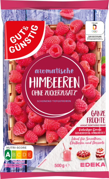 GUT&GÜNSTIG Himbeeren 500g