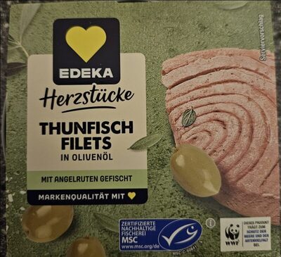 MSC EDEKA Herzstücke Thunfisch in Olivenöl 160g
