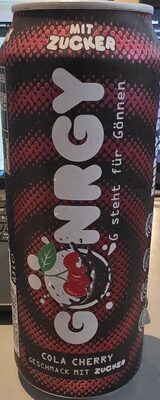 Gönrgy Energydrink Cola Cherry Zucker 0,5l DPG