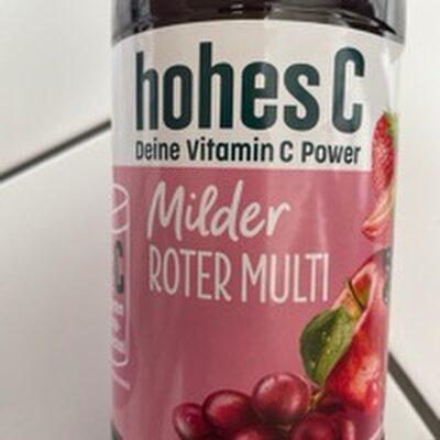 Hohes C Mild Multivitamin Rot 1l DPG