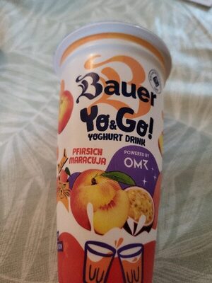 Bauer Yo&Go! Pfirsich-Maracuja 225g