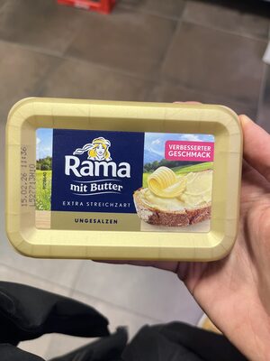 Rama mit Butter Extra streichzart - ungesalzen 225g