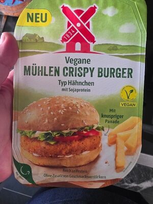 Rügenwalder Mühlen Veganer Crispy Burger Typ Hähnchen 180g