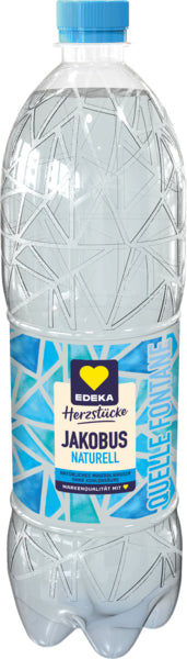 EDEKA Herzstücke Mineralwasser naturelle 1,5l DPG
