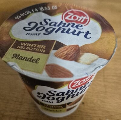 Zott Sahne-Joghurt Winter Selection Mandeln 140g