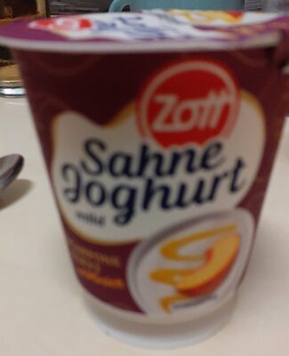 Zott Sahne-Joghurt Mascarpone Duett auf Pfirsich 140g