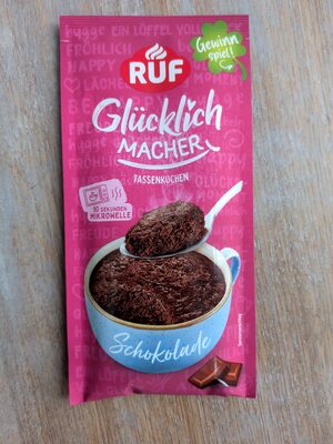Ruf Glücklichmacher Tassenkuchen Schokolade 59g