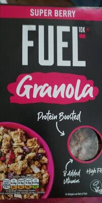 Fuel10k Mixed Berries Granola 400g