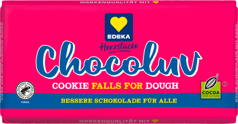 EDEKA Herzstücke Cookie Dough Weiß 150g
