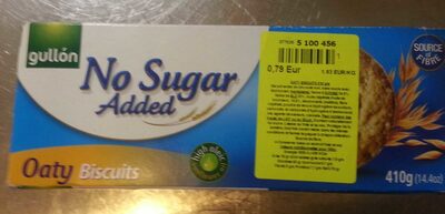 Gullon Sugar Free Oaty bigest Biscuits 410g