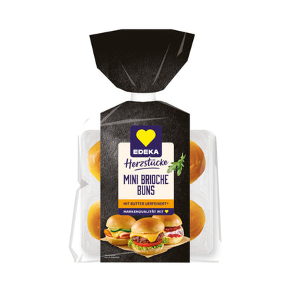 EDEKA Herzstücke Mini Brioche Buns 200g