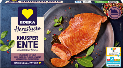 EDEKA Herzstücke Knusper Ente ohne Knochen 320g QS ITW