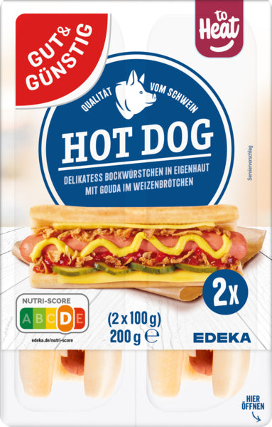 GUT&GÜNSTIG Hot Dog 200g QS