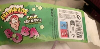 Warheads Boba-Sour Green Apple 0,4l EW