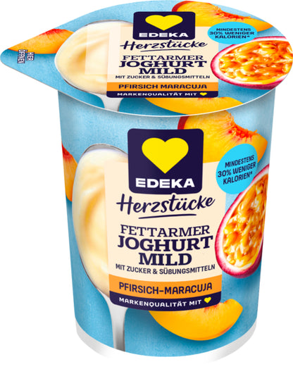 EDEKA Herzstücke Fruchtjoghurt Pfirsich-Maracuja 1,5% 250g