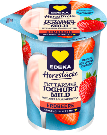 EDEKA Herzstücke Fruchtjoghurt Erdbeere 1,5% 250g