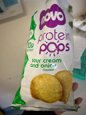 Novo Protein Pops Sour Cream Onion 45g